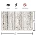 Funnytree 5X3ft White Vintage Wood Backdrop Wooden Board Photography Bokeh Rustic Faux Panel Flat Background Portrait Retro Texture Photo Booth Studio Props Poster Photoshoot Photografia Decoration