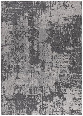 Keen Home Design Terrace Outdoor Area Rug - 5x8 Washable Indoor/Outdoor Rug for Patio, Kitchen, Balcony, Beach, Garden, Deck and Porch, Size: 5'3"x7'7" — view 2
