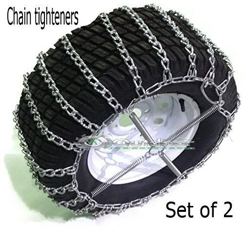 OPD tire chains (set of 2) 20x8x8 20x8.00-10 20x8.00-8 2- link with Tighteners