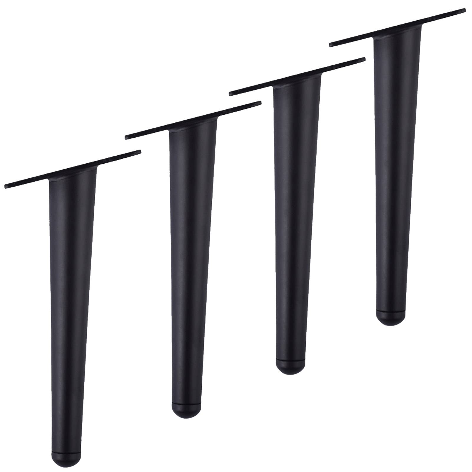 Pieds de meuble de salon obliques noirs et dorés pour relooker une table basse