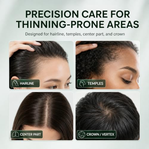 Hair Density Serum for Thinning Hair – Multi-Peptide + 2DDR Scalp Serum, Rosemary Water & Niacinamide, Lightweight Non-Greasy Leave-In Treatment, Thicker Fuller Looking Hair, 50ml - Image 3