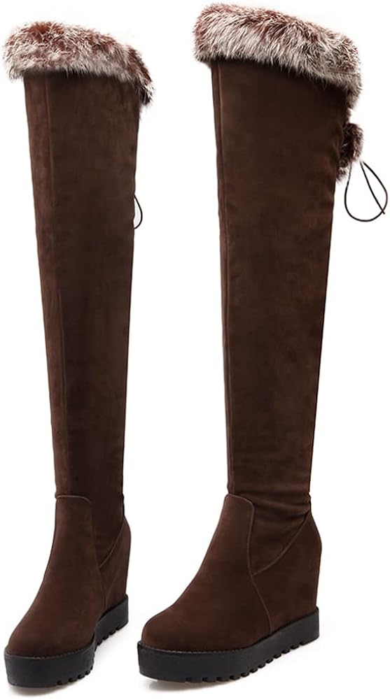 hidden wedge winter boots