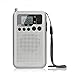Produktbild ZDY TR106 Tragbarer FM AM Radio mit LCD-Anzeigen-Digital-Tuning-Lautsprecher Kopfhöreranschluss und Unterstützung Taktgeber-Funktion
