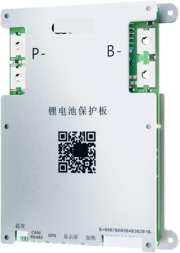 3S 4S 5S 6S 7S 8S 24S RS485 Heat CAN 1A 2A Active Balance for Li-ion Lifepo4 Lto Battery 200A 300A(B1A8S10P-HC)