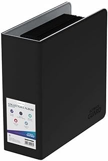 Ultimate Guard Supreme Collector's Compact Album Xenoskin UGD010497 - Álbum compacto clasificador para cartas, color negro