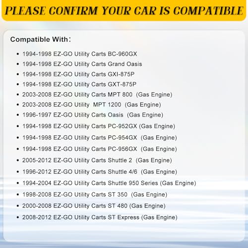 L-SIJIN-L New Starter Generator Compatible with:1993-2015 EZ-GO Club Car Starter Generator Replacement for 114014010 GSB107-10C GSB107-10B GHI0003 420-44002 27065-G01 26993-G01 25533-G01 15423N 15423 by L-SIJIN-L - Image 2