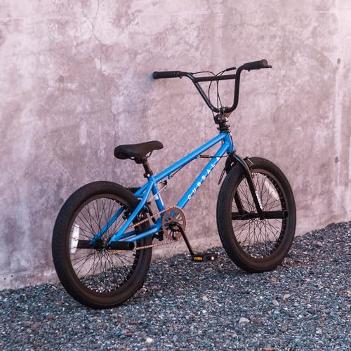 cubsala Freestyle BMX Bike, 20 Inch Kids Bicycle for 7-13 Years Old Kids and Beginner Level Rider, Blue
