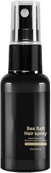 Sea Salt Hair Spray for Men and Women, Texturizing Salt Spray for Men, Lightweight & Refreshing, Hair Styling Tools for Natural, Tousled Beach Waves, Surf Spray To Add Volume And Texture 15ml, 1