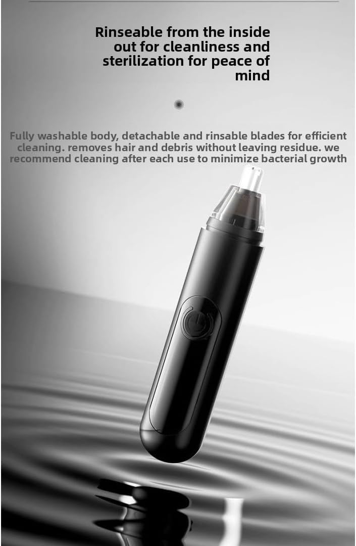 Mr Bold Nose Hair Trimmer for Men 2026 (Black)