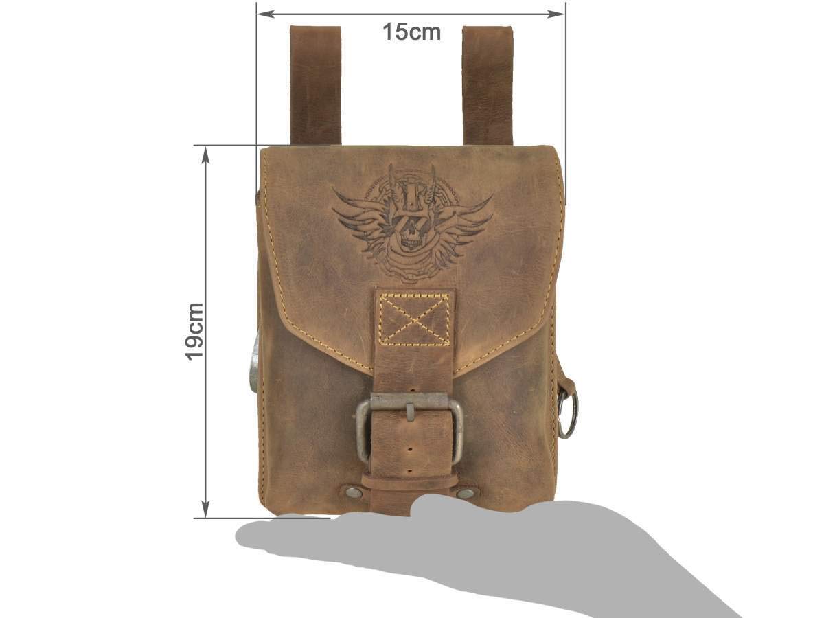 Greenburry 1754HM - Riñonera (piel), diseño vintage