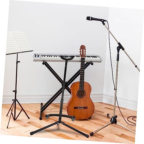 TOPPERFUN 1 Pc Support Pliant Pour Guitare Support De Guitare En Bois Stand De Guitare Simple Stand De Guitares Électriques Support De Guitare Électrique Sol Présentoirs Accessoires Portable - Les Beatles, Paul McCartney, John Lennon, RIngo Starr, George Harrison TOPPERFUN 1 Pc Support Pliant Pour Guitare Support De Guitare En Bois Stand De Guitare Simple Stand De Guitares Électriques Support De Guitare Électrique Sol Présentoirs Accessoires Portable – Image 5