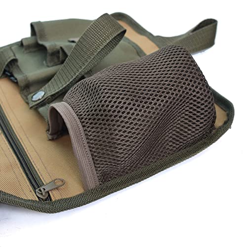 Gardening Tool Belt, Adjustable Waist Apron With Pockets, Multifunctional Partition Management, Can Store Bottles/Construction Tool Belt, Carpenter Belt, Black,Black #TOP4