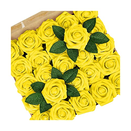 Rosas de espuma artificiales para decoración de hogar tartas de fiesta y arreglos DIY