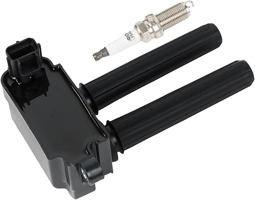 Miniatura 8 de Paquete de 8 bobinas de encendido UF504 y 16 bujías de iridio LZFR5CI-11 compatibles con Dodge Durango Challenger 2009-2019 Charger 2009-2020 para
