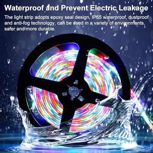 Tira LED Solar 10M impermeable multicolor con control remoto miniatura 2