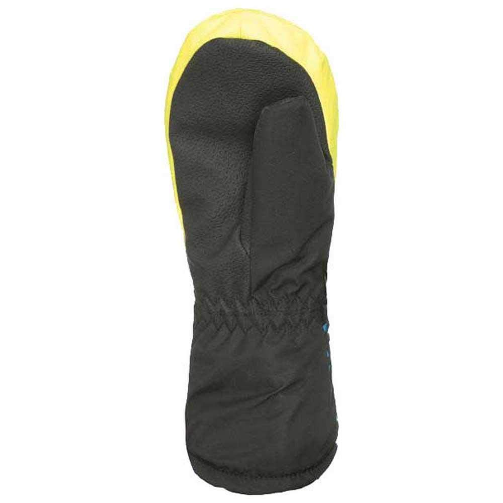 Level Funny Guanti, Bambini, Mitt Black-Yellow, VI