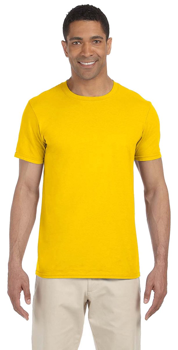 Gildan Mens Short Sleeve Soft-Style™ T-Shirt (2XL) (Daisy)