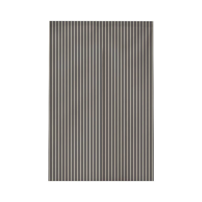 Cortina de lino y algodón a rayas azules para puerta de 90-200 cm, 2 paneles para dormitorio y cocina, elegante tratamiento de ventana de media longitud, ligero y transpirable