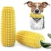 KNMY Juguete para Perros, Juguete Amarillo para Perros de Maíz, Juguete Masticable para Perros con Función de Voz, Juguete Masticable para Cachorros Adecuado para Perros Pequeños, Medianos y Grandes