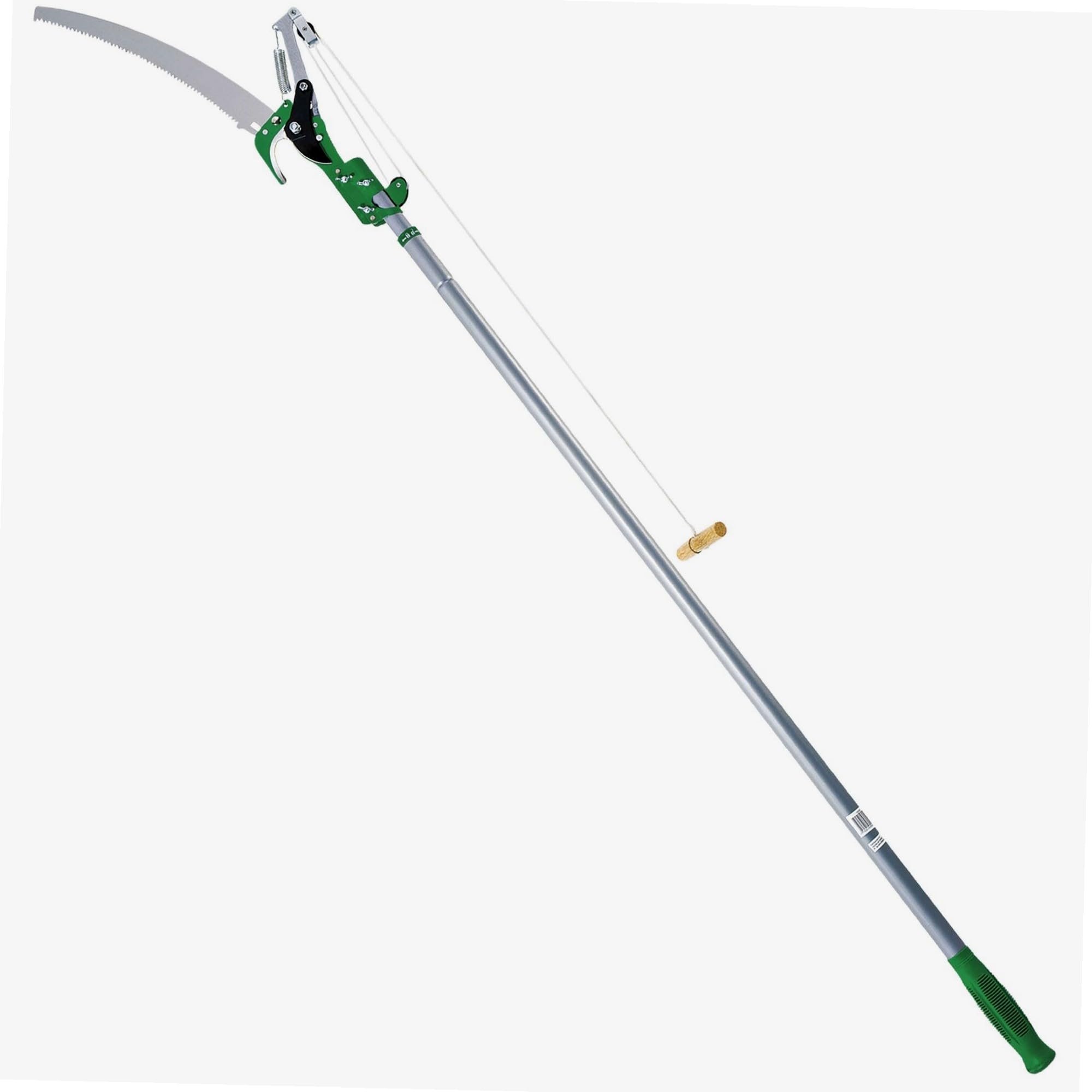 WERKA PRO - Élagueur Télescopique RIBILAND 815-Élagueur Hauteur Max 2,50 m-Capacité 30 mm-Modèle PROfessionnel, Vert/Acier
