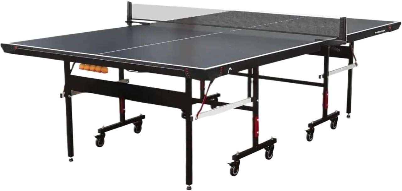 Table Tennis Table Indoor Table Tennis, Competition Grade Net Easy Set Up – Ping Pong with Playback Mode