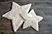Machine Washable Faux Sheepskin White Star Rug 3' x 3' - Soft and Silky - Perfect for Baby's Room, Nursery, playroom (Star Large White)