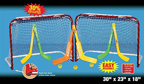 EZGoal Doppel Mini Klapptor Rot/Weiß Set