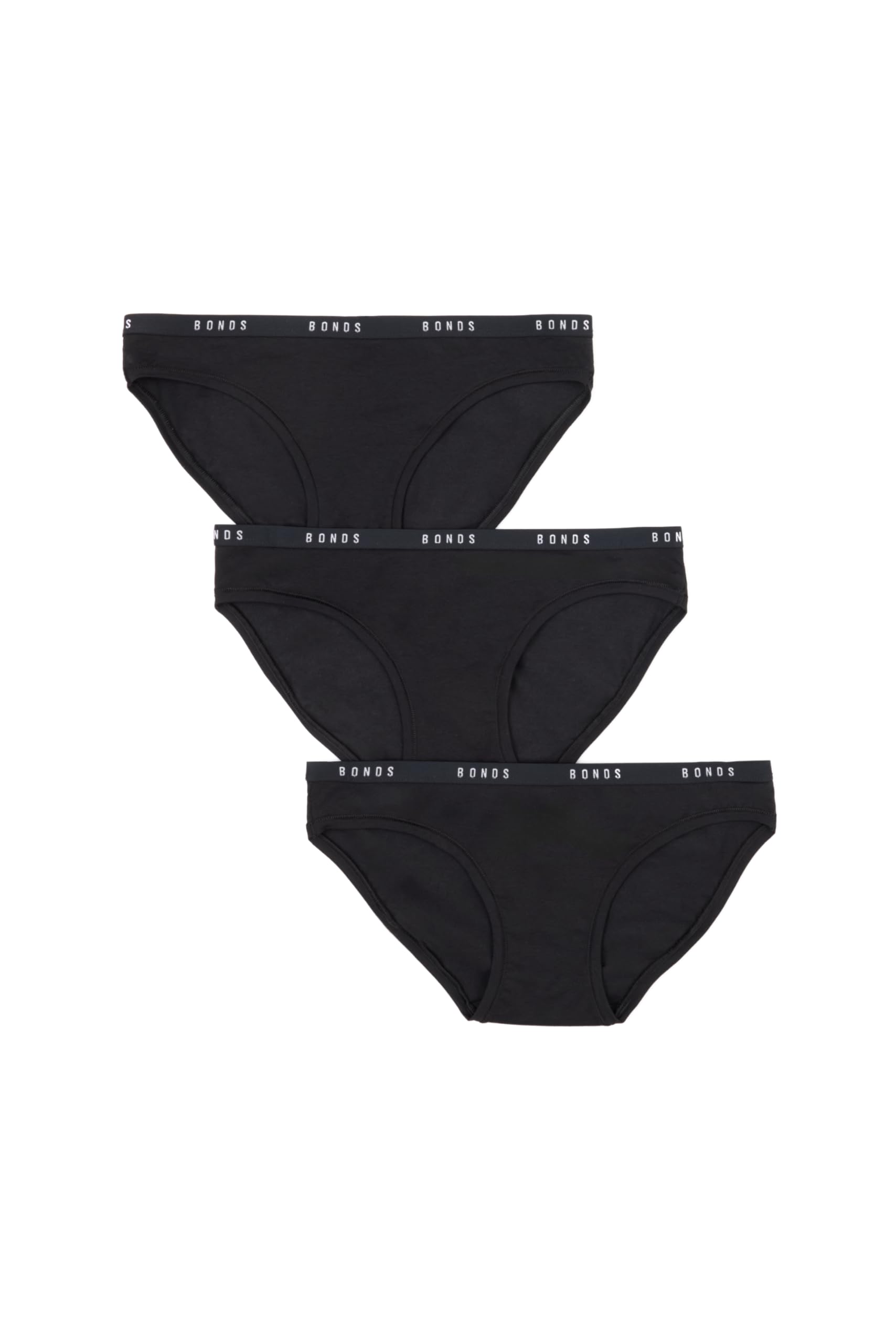 Bonds womens Underwear Hipster Pack Luxe Originals Hipster Panties for Women Cotton Modal-blend Underwear 3-pack
