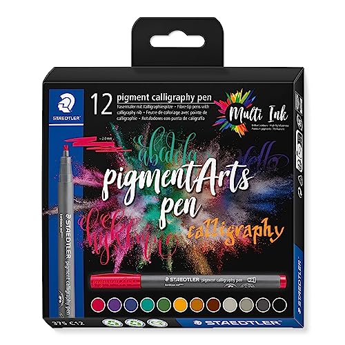 Feutres calligraphie STAEDTLER 375 pour sublimer vos faire-part et carnets créatifs