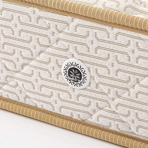 Image of Home Centre Restomax Pro 6 inch Bonnel Spring Mattress 180 x 195 cm, Beige, King (MATTRESS-17)