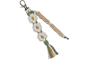 Customized Boho Keychain: Unique Accessory for Women