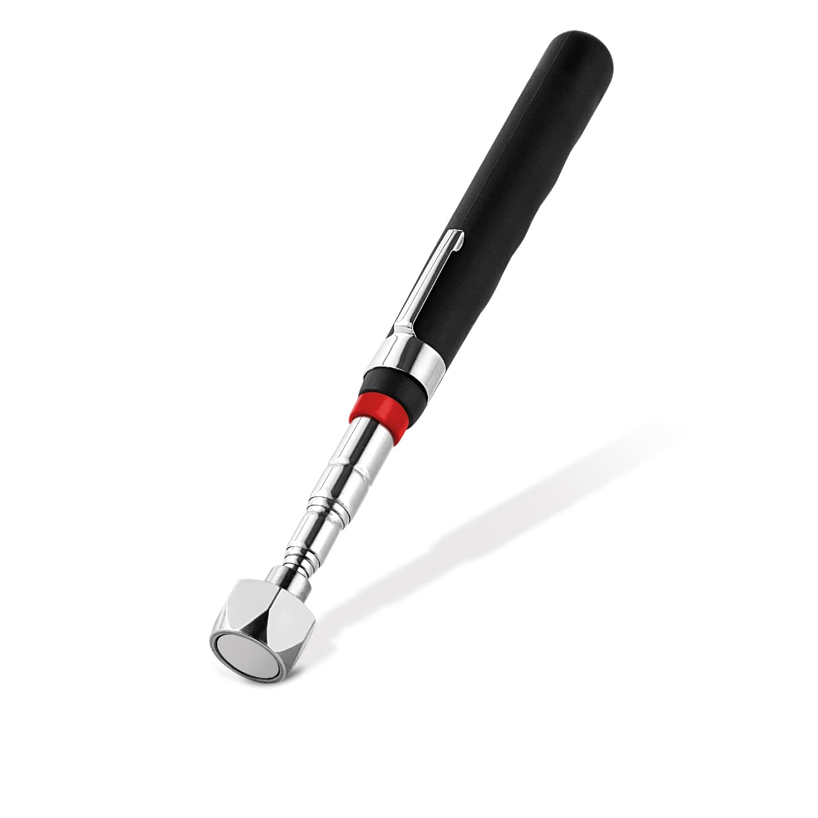 ZYWQ 20LBs Telescoping Magnetic Pickup Tool, with Pen Clip Design, Magnet Stick Rod Extendable 7" to 30.5" for Men, Birthday, Father's Day