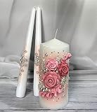 Magik Life Unity Candle Set for Wedding - Wedding Accessories for Reception and Ceremony - Candle Se