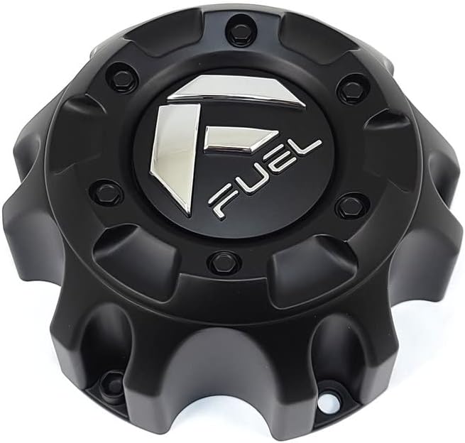 FUEL OFF-ROAD 1 PIECE 6 LUG CAP-2.0" TALL-MATTE BLACK - 1003-65MB