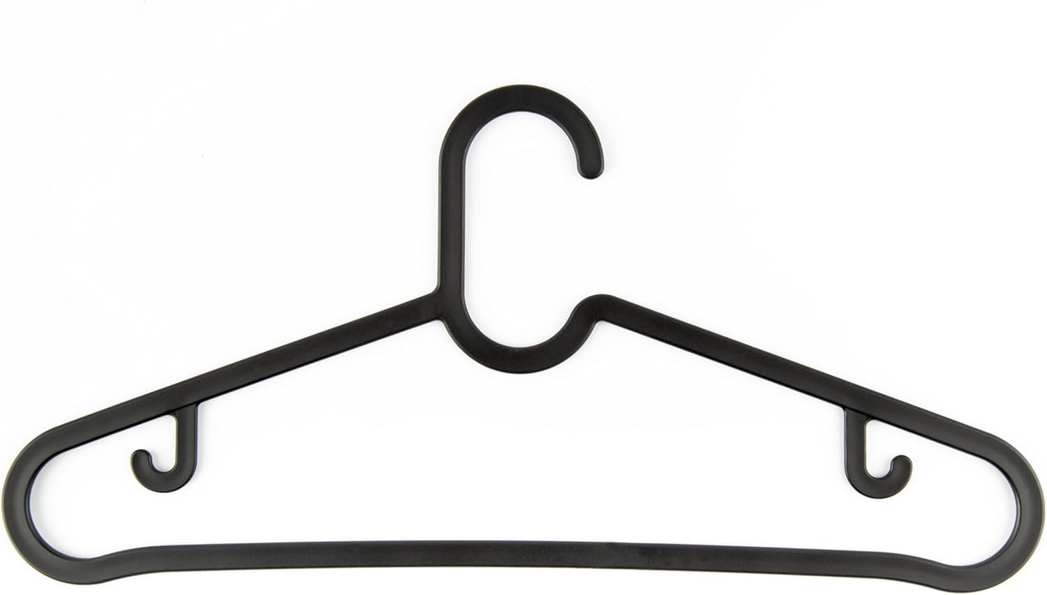 Appendiabiti in Plastica Resistenti – Grucce Appendiabiti per Armadio con Barra per Pantaloni, Stampelle Antiscivolo per Giacche, Camicie e Pantaloni