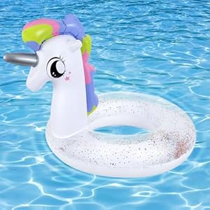 MoKo Glitzer Einhorn Schwimmring