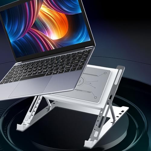 Almohadilla refrigerante para notebook con velocidad ajustable y diseño ergonómico miniatura 2
