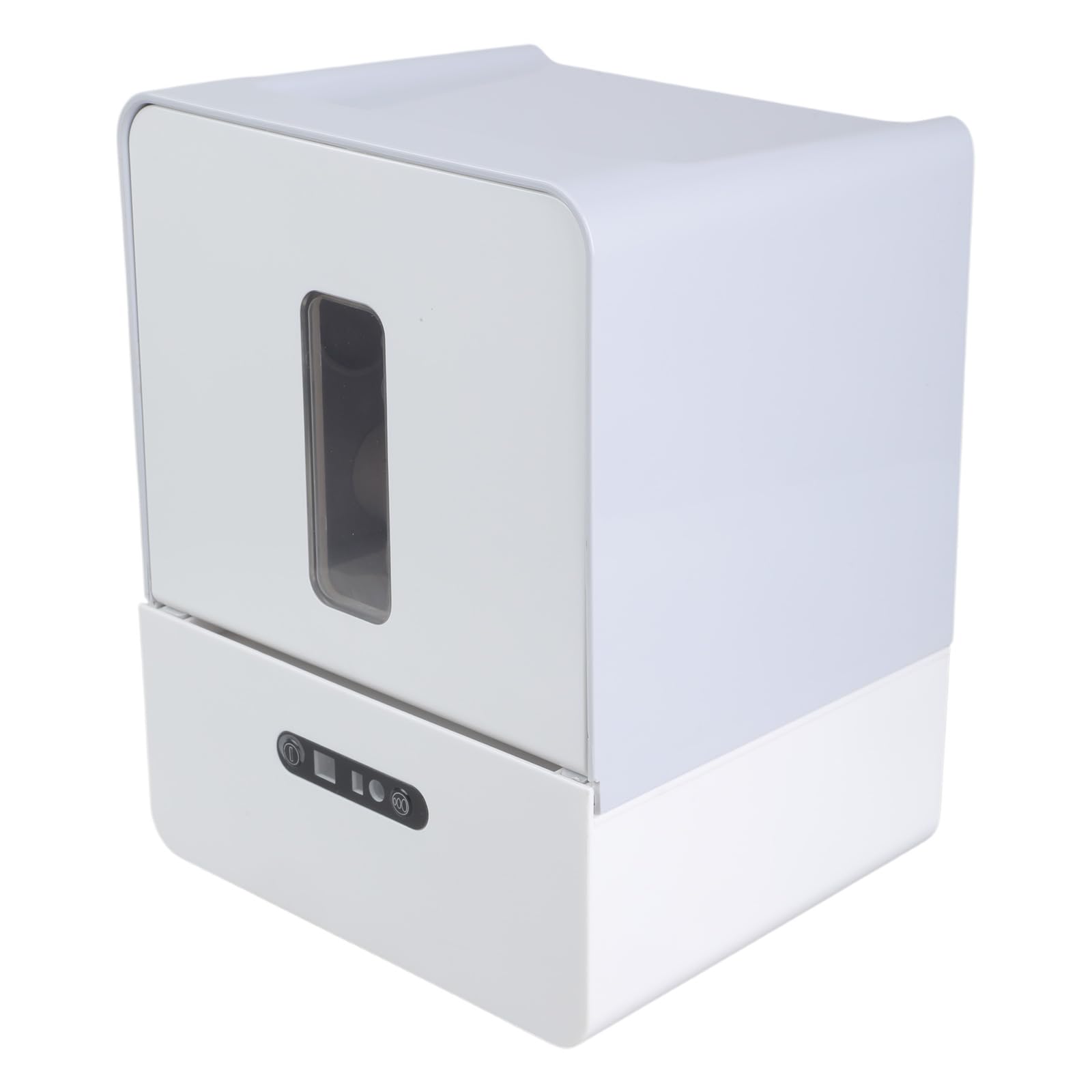 HGENAHGTF Electric Motion Hand Towel Dispenser Touchless Automatic for Home Bathroom Wall or Counter Mount Space Saving Cabinet Mount Paper Towel Dispenser