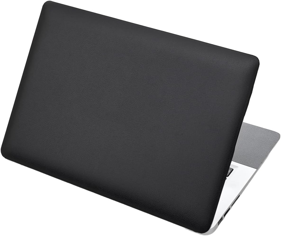 AORTDES Laptop Skin Sticker Decal 15-15.6 Inches, Universal Reusable Vinyl Sticker for 12.1 13 13.3 14 15.4 Inches Netbook/Notebook PC, Waterproof & Scratch-Resistant (Black)
