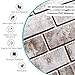 Commomy 10 Pcs 3D Faux Brick Wall Panels -11.8