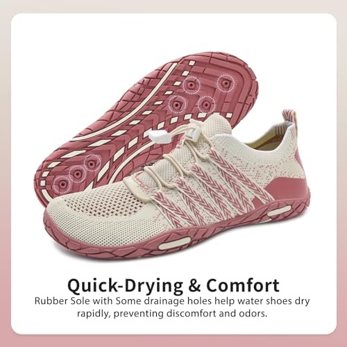 Zapatos acuáticos unisex IceUnicorn Rosa, ideales para tus sesiones de yoga, surf y barco 3