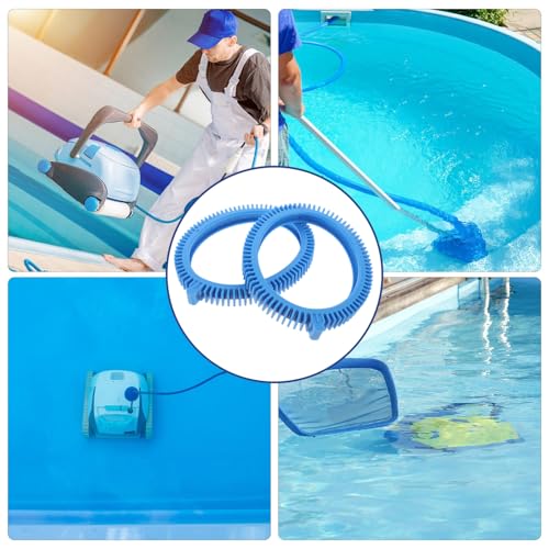 Kit de pneus PVC pour nettoyeur piscine de 4 pièces pour roues avant et arrière de remplacement - 4