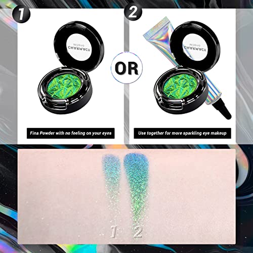Charmacy Duochrome Eyeshadow, Insane Shifters Chameleon Eyeshadow, Creates High-Impact, Metallic Eye Looks, 100% Vegan And Cruelty Free, 1.9G (#901) #TOP3