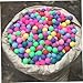 Gogogmee 100pcs Seamless Plastic Pong for Games Parties Raffles Entertainment for Table Tennis Festivals and Outdoor Activities