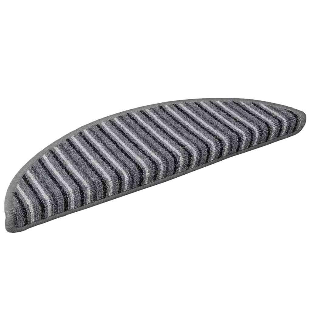 Tappetini autoadesivi per scale, 15 pezzi, 56 x 17 x 3 cm, in polipropilene
