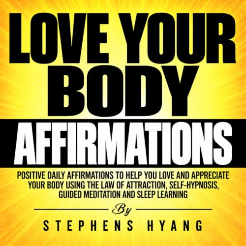 Diseño de la portada del título Love Your Body Affirmations