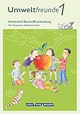  Umweltfreunde - Berlin/Brandenburg - Ausgabe 2016 - 1. Schuljahr: Arbeitsheft - Mit Wegweiser Arbeitstechniken