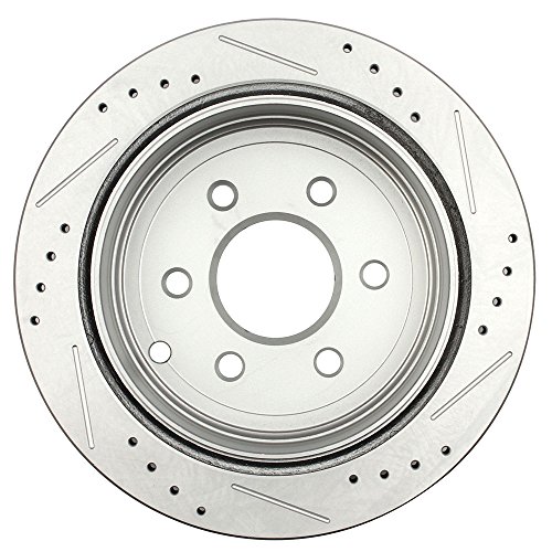 Brake Rotors Brakes Pads Kits,Eccpp 2Pcs Rear Brake Rotors And 4Pcs Ceramic Disc Brake Pads Set For 2005-2016 For Nissan Frontier,2005 2008-2015 For Nissan Xterra,2009-2012 For Suzuki Equator #TOP1
