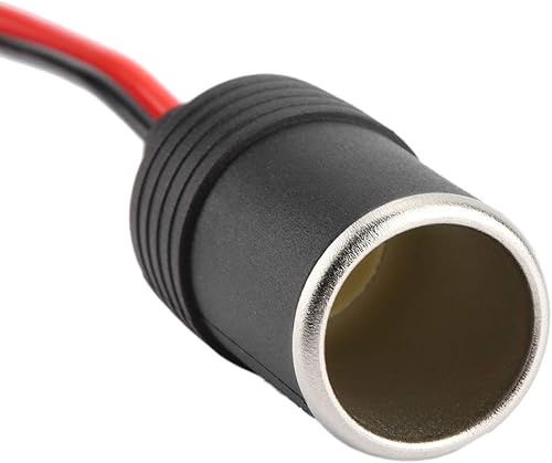 Miniatura 2 de Enchufe para encendedor de cigarrillos a clip, enchufe hembra para encendedor de cigarrillos de 12 V-24 V, enchufe hembra para clip, encendedor de