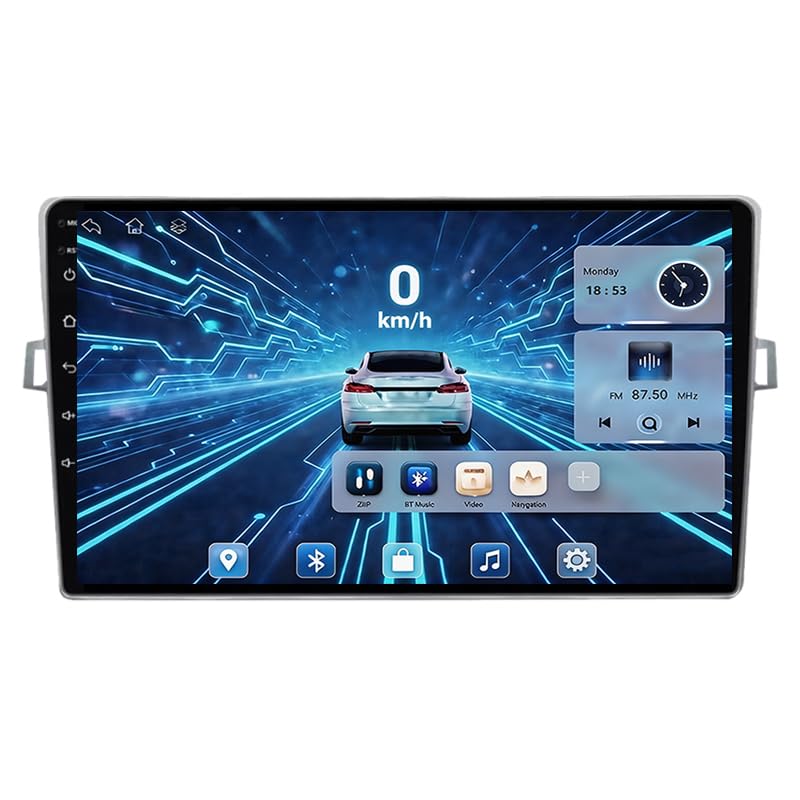 Autoradio Android 9'' tactile capacitif et fluide 4G 64G pour Verso R20